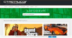 Desktop Screenshot of gta5trucos.com