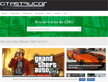 Tablet Screenshot of gta5trucos.com